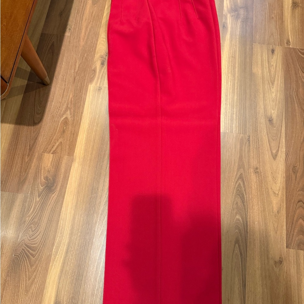 Elegant Red Women's pants